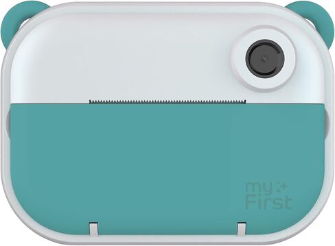 كاميرا myFirst Camera Insta Wi Teal (إصدار مطور) كاميرا طباعة فورية للأطفال (من سن 5 إلى 15 عامًا) مع نقل لاسلكي، صانع ملصقات، بطاقة Micro SD مجانية للصور/الفيديو (أخضر) in Saudi Arabia