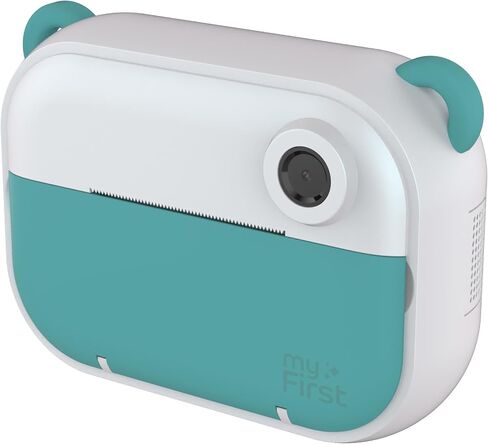 كاميرا myFirst Camera Insta Wi Teal (إصدار مطور) كاميرا طباعة فورية للأطفال (من سن 5 إلى 15 عامًا) مع نقل لاسلكي، صانع ملصقات، بطاقة Micro SD مجانية للصور/الفيديو (أخضر) in Saudi Arabia