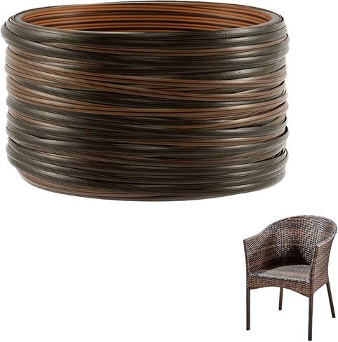 459FT Exlong Wicker Repair Kit - Rattan Fix Kit with Premium New Materials, Weaving Webbing Replacement Parts for Rattan Patio Chair Sofas Screens and Storage Basket in Kuwait