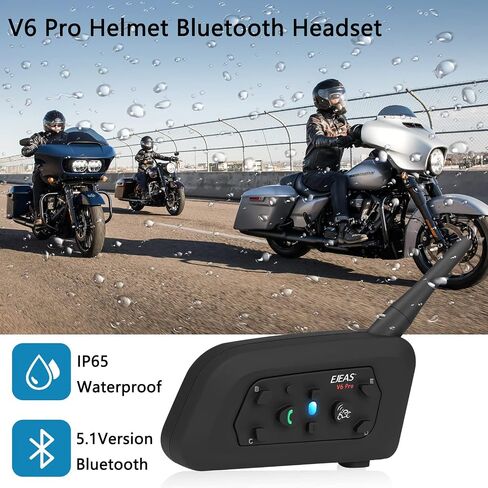 GaiRen V6 V4 Motorcycle Bluetooth Headset Accessories Earphone & Clip Bracket Clip Mount for Helmet Headset in Kuwait