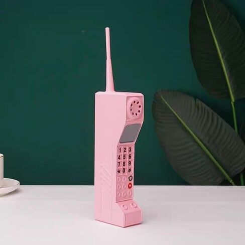 Brick Mobile Phone Ornament Retro Mobile Phone Model Photography Props Retro Brick Cell Phone Ornament Old Fashioned Cell Phone Template for Family Decoration Simulation in Saudi Arabia