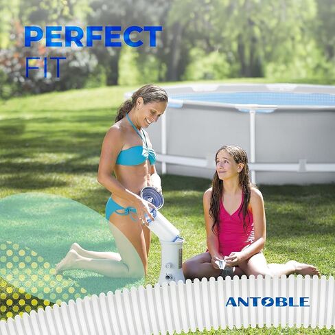 خرطوم بديل لمضخة حمام السباحة لانتيكس - ملحق بقطر 1.25 انش وطول 59 انش (عبوة من قطعتين) in Kuwait