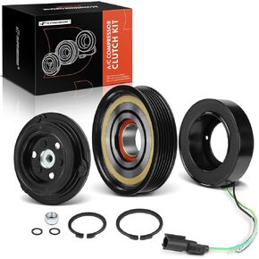 A-Premium Air Complementer AC Kit Kit Clutch AC Counting مع Volvo XC60 ، S60 ، XC70 ، S80 ، V60 ، 2015-2016 ، 2.0L