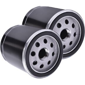 2pcs HF171 Oil Filter 63731-99A 63798-99 62700296 63731-99 Replacement for Harley FLDE FLFB Road King FLHX Street FXBR