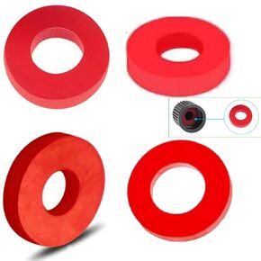 100 Pack Tire Valve Stem Caps Gasket O Ring Replacement Universal Leak-Proof Sealing Washer Rubber Seals for Tire Valve Cap Tire Air Caps Cover Plastic Metal Stem Covers