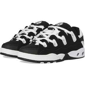 Osiris Men's D3 OG Skate Shoe, Black/White/Black, 8