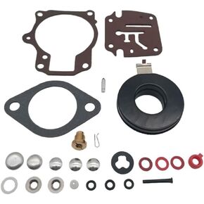 Carburetor Carb Repair Rebuild Kit for Johnson Evinrude 20 25 28 30 40 45 48 50 60 70 hp 396701 1969 & Later 23-082