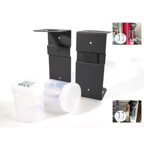 Magnetic Oil Funnel Holder Storage Rack,Wall Mount Fluid Drain Funnel Caddy Hanger Automotive Organizer Removable Spill Free Universal Fit 2pcs
