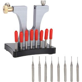 Screw Extractor, Stripped Screw Extractor, Damaged Screw Extractor for Watch, Easily Remove Broken Screw From Watch with 8 Pin for Watch Repair Set of 5 PCS Stripped Screw Remover