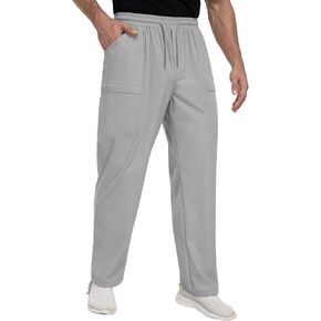 Men's Cargo Sweatpants Lightweight Stretch Joggers with 6 Pocket Loose Fit Casual Pants Hiking Workout Athletic