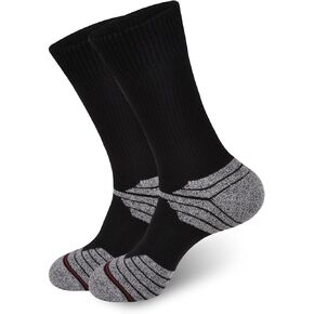 Basketball Socks with Anti-Slip Sole, Cushioned Cotton Sports Socks for Men & Women, Breathable & Durable