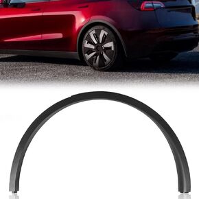 Fender Flare خلفية العجلة السائق التوهج متوافقة مع 2020-2024 Tesla الطراز Y العجلة Fender القوس القوس تقليم 1 حزمة (الجانب الأيسر الخلفي) 1494187-00-B 1494163-00-B