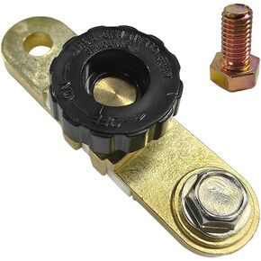 Top Post Post Batter Batchonnect Switch ، Side Side Post Post Disconnect Battery Cut Off Off Bort مع Long Bolt ، تشغيل تشغيل/OFF Master Switch لقارب السيارة RV ATV ، ملحقات السيارات