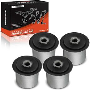 A-Premium Set of 4, Front Upper Control Arm Bushing Kit, Compatible with Jeep Grand Cherokee 1993-1998, Wrangler 1997-2006, Cherokee 1984-2001, Wagoneer 1984-1990, Comanche 1986-1992
