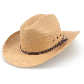 Zylioo XXL XL L Western Cowboy Hats,Large Cowgirl Summer Hat,Hard Front Rodeo Ranch Hats M S Sun Protection Cool Hats