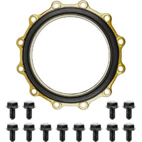 Rear Crankshaft Seal Kit Compatible with Cummins M11 QSM L10 Replace 4089542CUM 4089542