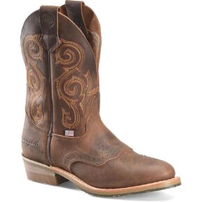 Double-H Men's Rockdale 11 "U Toe Roper Boots