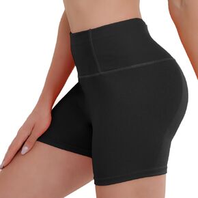 Matchstick 5" Workout Shorts Women High-Waisted Seamless for Gym Yoga Athletic Biker Shorts Women Tummy Control in Saudi Arabia