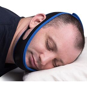 Anti Snoring Chin Strap,Chin Strap for CPAP Users,Adjustable and Breathable Chin Strap Provide The Effective Snoring Solution to Stop Snoring,Sleep Aid Snore Reducing Aid for Woman and Men.