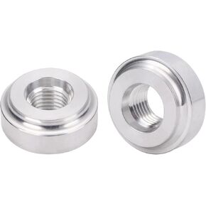 10AN -10 ORB O-ring Boss Female Weld On Bung Fitting Adapter Aluminum 2PCS