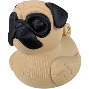 Pug Duck تمثال للوحة القيادة - هدية قابلة للتجميع لأصحاب Jeep & Oper - Hide & Seek Cruise Duck - بديل فريد من المطاط - ديكور Duck Dack Funny - طباعة ثلاثية الأبعاد في كندا