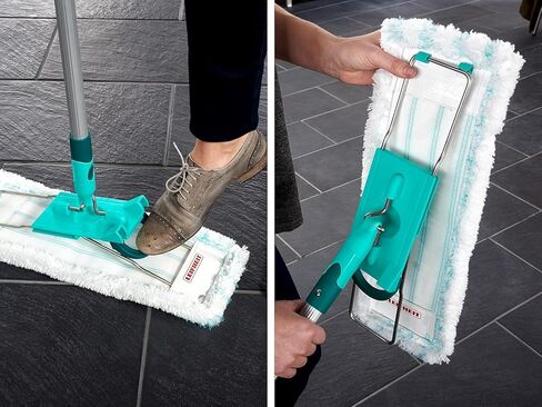 Leifheit Profi Micro Duo Floor Wiper Cover, Folded, for all Smooth Floors, Replacement Cover, 55126 in Kuwait