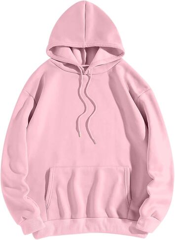Tuislay Womens Cute Cherry Graphic Hoodie Ribbon Bow Printed Sweatshirt Drop Shoulder Aesthetic Pullover Hoodies With Pocket in Kuwait