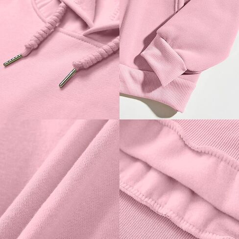 Tuislay Womens Cute Cherry Graphic Hoodie Ribbon Bow Printed Sweatshirt Drop Shoulder Aesthetic Pullover Hoodies With Pocket in Kuwait