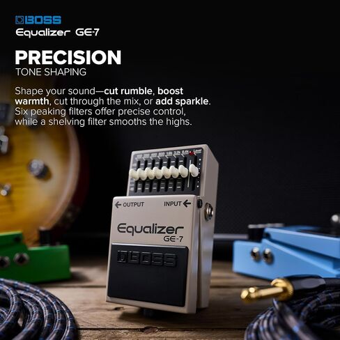 Boss GE-7 7-band EQ Pedal & NS-2 Noise Suppressor Pedal in Saudi Arabia