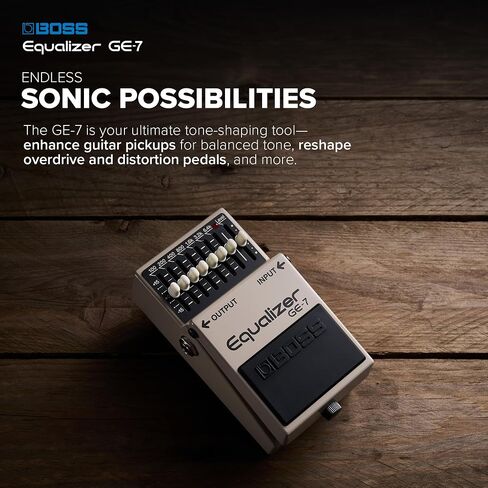 Boss GE-7 7-band EQ Pedal & NS-2 Noise Suppressor Pedal in Saudi Arabia