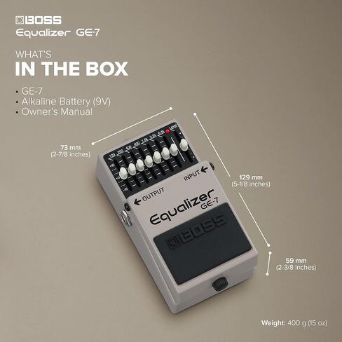 Boss GE-7 7-band EQ Pedal & NS-2 Noise Suppressor Pedal in Saudi Arabia