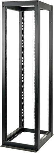 TRIPP LITE 58U 4-Post Open Frame Rack Cabinet Heavy Duty 3000lb Capacity Components Other, Black (SR4POST58HD) in Saudi Arabia