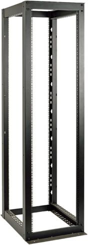 TRIPP LITE 58U 4-Post Open Frame Rack Cabinet Heavy Duty 3000lb Capacity Components Other, Black (SR4POST58HD) in Saudi Arabia