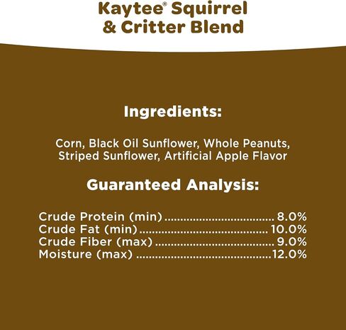 Kaytee Squirrel & Critter Food Blend For Squirrels, Chipmunks, Rabbits & Other Backyard Wildlife in Saudi Arabia