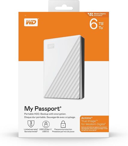 WD 500GB My Passport SSD Portable SSD USB-C USB 3.2 Gen 2 External NVMe Solid State Drive up to 1050 MB/s 2-Meters Drop Resistance - Midnight Blue in Saudi Arabia
