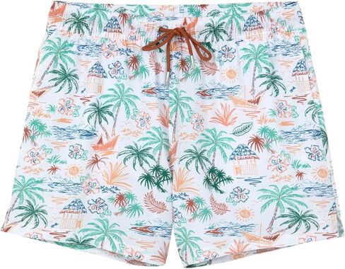 Gottex Men Dad and Mini Me 5" Swim Trunks with Built-in Soft Net Lining, Elastic Drawstring Waist & Functional Pockets in Saudi Arabia