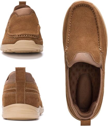 Men's Hand Free Casual Shoes Leather Slip On Loafers in Kuwait