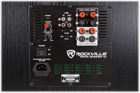 Rockville Rock Shaker 12" Inch White 400w Powered Home Theater Subwoofer Sub in Saudi Arabia