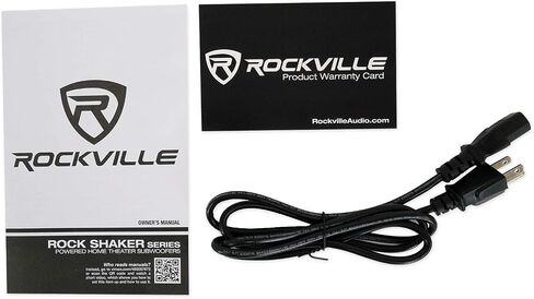 Rockville Rock Shaker 12" Inch White 400w Powered Home Theater Subwoofer Sub in Saudi Arabia