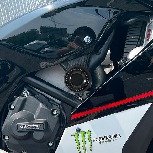ZX10R Frame Sliders Fit For NINJA ZX10R 2011-2023 2024 2025 + | ZX10RR 2021-2023 2024 2025 + NINJA ZX-10R Falling Protect Crash Sliders Protect Falling protector Accessories BK in Saudi Arabia