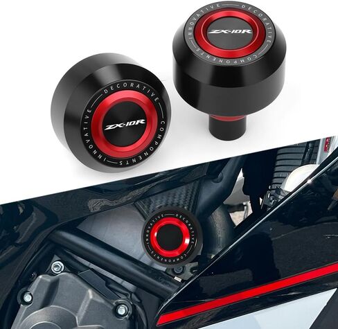 ZX10R Frame Sliders Fit For NINJA ZX10R 2011-2023 2024 2025 + | ZX10RR 2021-2023 2024 2025 + NINJA ZX-10R Falling Protect Crash Sliders Protect Falling protector Accessories BK in Saudi Arabia