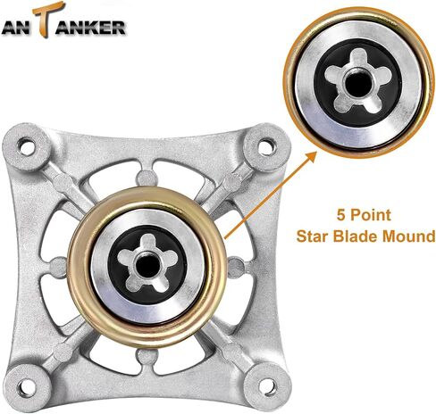 Antanker 187292 192870 مجموعة المغزل استبدال أجزاء جزازة العشب AYP Craftsman 532187292 532187281 587819701 587125401 567253301 H usqvarna مجموعة مغزل 42 بوصة 46 بوصة 48 بوصة 54 بوصة in Kuwait