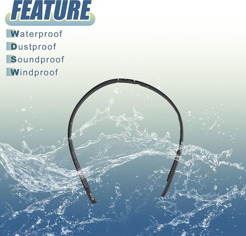 X AutoHaux 1PCS Window Glass Seals حزام الباب Weatherstrip No74306TR0A01 لـ Honda Civic Ex-L HF Hybrid-L LX Natural Gas SE SI 1.5L L4 in Saudi Arabia