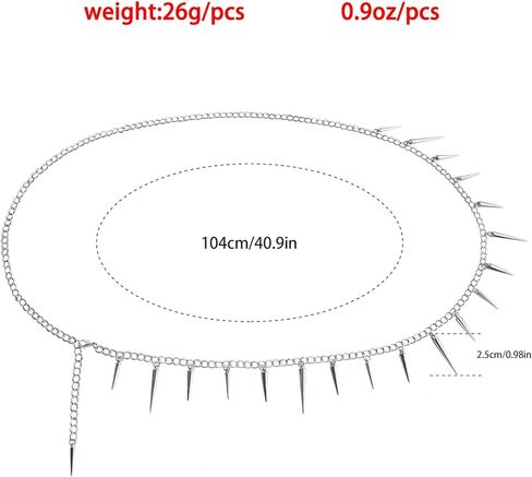 Fashion Silver Adjustable Waist Chain Belly Chain for Women Personalized Body Jewelry in Kuwait