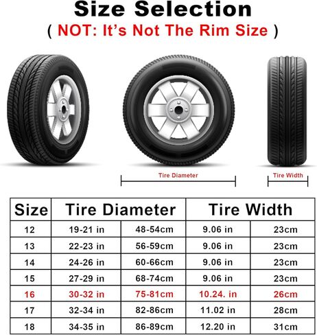 غطاء إطار من الجلد الأسود بو ، وغطاء عجلة السيارات ، وغطاء إطارات مضاد للماء لـ RV/Truck/Trailer/SUV (مناسب 27-30 بوصة) in Kuwait