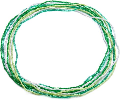 Boho Waist Beads Chains Set Colorful Summer African Belly Chain Elastic Waist Beads for Weight Loss Body Chains Bikini Beads Jewelry for Women in Saudi Arabia