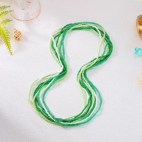 Boho Waist Beads Chains Set Colorful Summer African Belly Chain Elastic Waist Beads for Weight Loss Body Chains Bikini Beads Jewelry for Women in Saudi Arabia