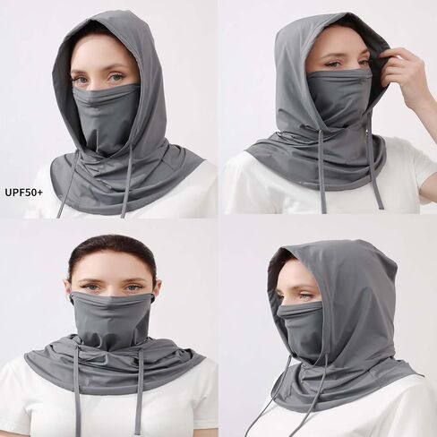 Balaclava Hood Mask Full Head Mask Face Cover Men Women Cycling Motorcycle Fishing Outdoor Sun Sports Cap head scarf in Saudi Arabia