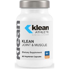 Klean ATHLETE Joint & Muscle | Plant-Based Formula to Support Joint Comfort and Flexibility, Muscle Recovery, and Cartilage Health | 60 Vegetarian Capsules