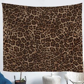 Erosebridal Leopard Print Tapestry Cheetah Decor Wall Hanging Eysitric Wall Tapestry African Safari Tapestries Modern Abstract Pattern Wall Blant
